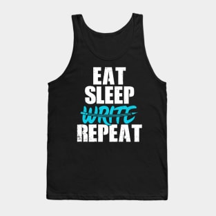 Eat Sleep Write Repeat Tank Top